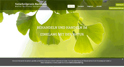 Desktop Screenshot of naturheilpraxis-buchenau.de