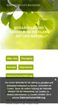 Mobile Screenshot of naturheilpraxis-buchenau.de